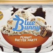 Blue Bunny Peanut Butter Party