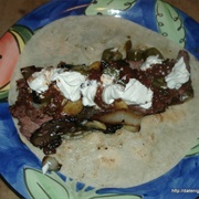 Beef Tenderloin Burrito