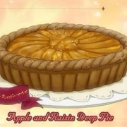 Apple Raisin Deep Pie