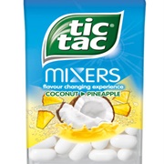 Tic Tac Mixers Coconut Pineapple
