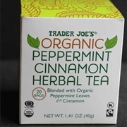 Trader Joe's Peppermint Cinnamon Herbal Tea