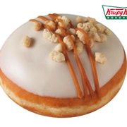 Krispy Kreme Salted Caramel Cheesecake Donut