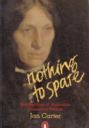 Nothing to Spare (Jan Carter)