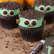 Frankenstein Cupcakes
