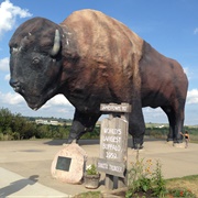 World's Largest Buffalo Monument, Jamestown, North Dakota