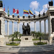 Hemiciclo De La Rotonda, Guayaquil, Ecuador