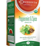 Davidson's Organics Peppermint & Spice Tea