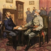 Robert E. Lee Surrenders 9 April 1865