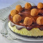 Rum Truffle Cheesecake