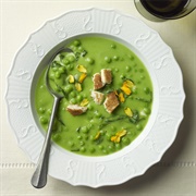 Petit Pois and Asparagus Soup
