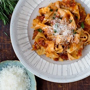 Pappardelle With Chicken