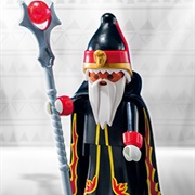 Wizard in Black Cloak