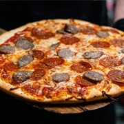 Barley Groats Sausage Pizza