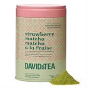 David's Tea Strawberry Matcha