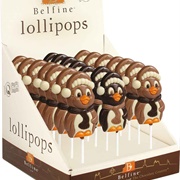 Belfine Chocolate Penguin Lollipops