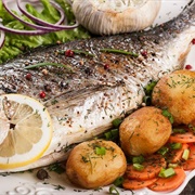 Dorada a La Parrilla