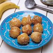 Banana Balls in Honey