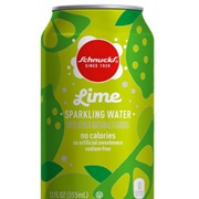 Schnucks Lime Sparkling Water