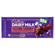 Fizzing Cherry Dairy Milk