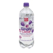 Harris Teeter Simply Clear Raspberry Blackberry Sparkling Water