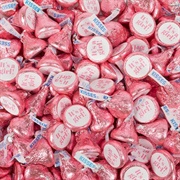 Pink Hershey Kisses