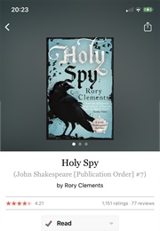 Holy Spy (Rory Clements)