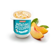 Peach Coconut Yoghurt