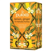 Pukka Herbs Lemon, Ginger & Manuka Honey Tea