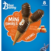 Blue Bunny Caramel Mini Swirls