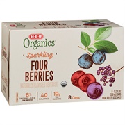 H-E-B Organics Sparkling Four Berries