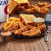 Zaxby's Plate W/ Garlic Toast, Dip Sauce