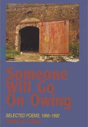 Someone Will Go on Owing (Andrew Glaze)