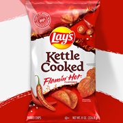 Lay&#39;s Kettle Cooked Flamin&#39; Hot
