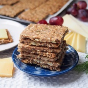 Celery Seed Rye Crackers