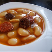 Judiones Con Chorizo Y Morcilla