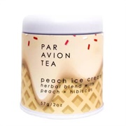 Par Avion Tea Peach Ice Cream
