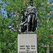 Burke & Wills Monument, Melbourne, Australia