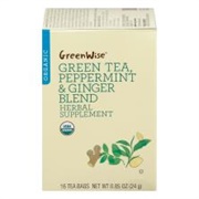 Greenwise Green Tea Peppermint + Ginger Blend