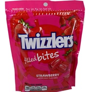 Twizzlers Filled Bites Candy Strawberry
