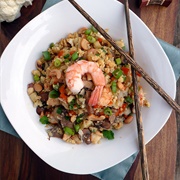 Shrimp, Cashews and Pork Fried Rice