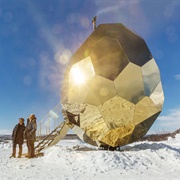 Solar Egg Sauna - Kiruna, Sweden