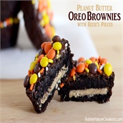 PB Oreo Reese's Pieces Brownie