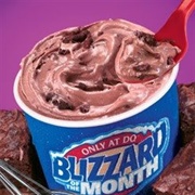 Brownie Batter Blizzard