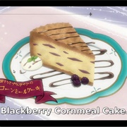 Blackberry and Cornmeal Cake