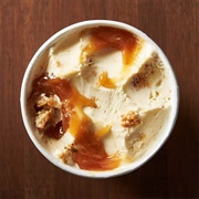 Roasted Peach &amp; Sage Cornbread Stuffing Ice Cream