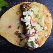 Meatball Sandwich With Cucumber