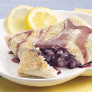 Blueberry Cheesecake Burrito