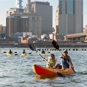 Kayak on the Hudson River