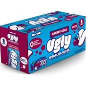 Ugly Flavored Sparkling Water Cherry Cola