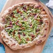 Asparagus Pizza